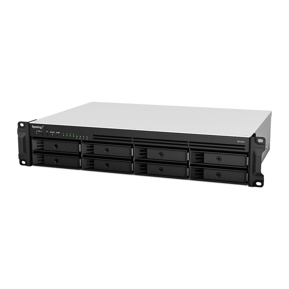 Роутер Synology СХД стоечное исполнение 8BAY 2U NO HDD RS1221+