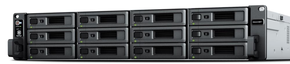 Роутер Synology СХД стоечное исполнение 12BAY 2U NO HDD RS2423+