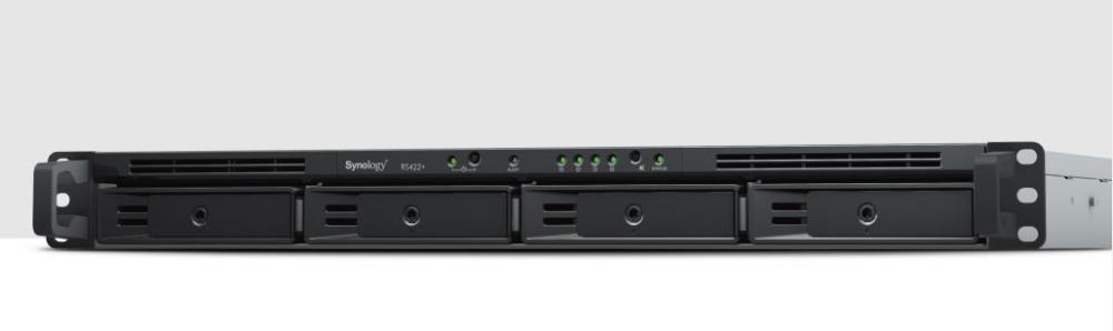 Роутер Synology СХД стоечное исполнение 4BAY NO HDD RS422+