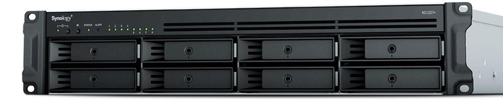 Роутер Synology СХД стоечное исполнение 8BAY 2U NO HDD RS1221RP+