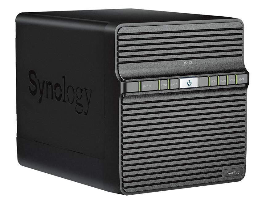 Роутер Synology СХД настольное исполнение 4BAY NO HDD DS423