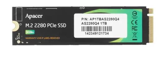 SSD Apacer PCIE AP1TBAS2280Q4U-1