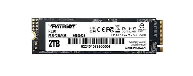 SSD Patriot 2280 P320 P320P2TBM28