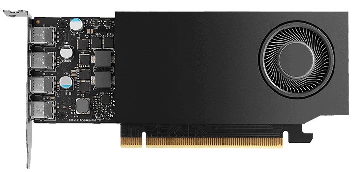 Видеокарта Nvidia PCIE RTX A1000 BULK Pack 900-5G172-2280-000