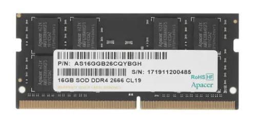 Модуль памяти Apacer SODIMM PC21300 ES.16G2V.GNH