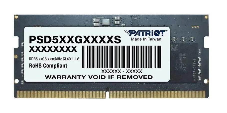 Модуль памяти Patriot SODIMM -4800 PSD516G480081S