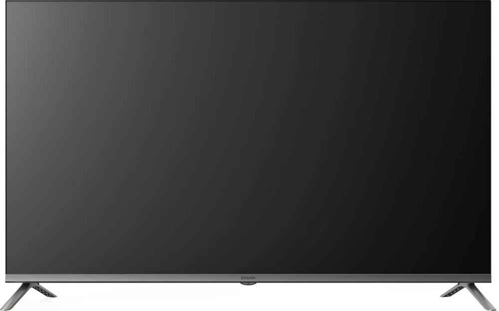 Телевизор LED Digma 43" DM-LED43UBB41 Smart Android TV Frameless Metal т.серебр./серый/4K Ultra HD/6