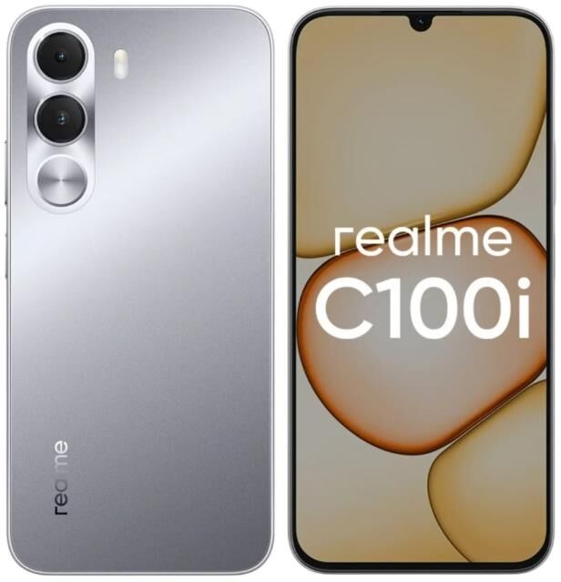 Смартфон REALME C100i 4/64Gb Slver (6941764490888)
