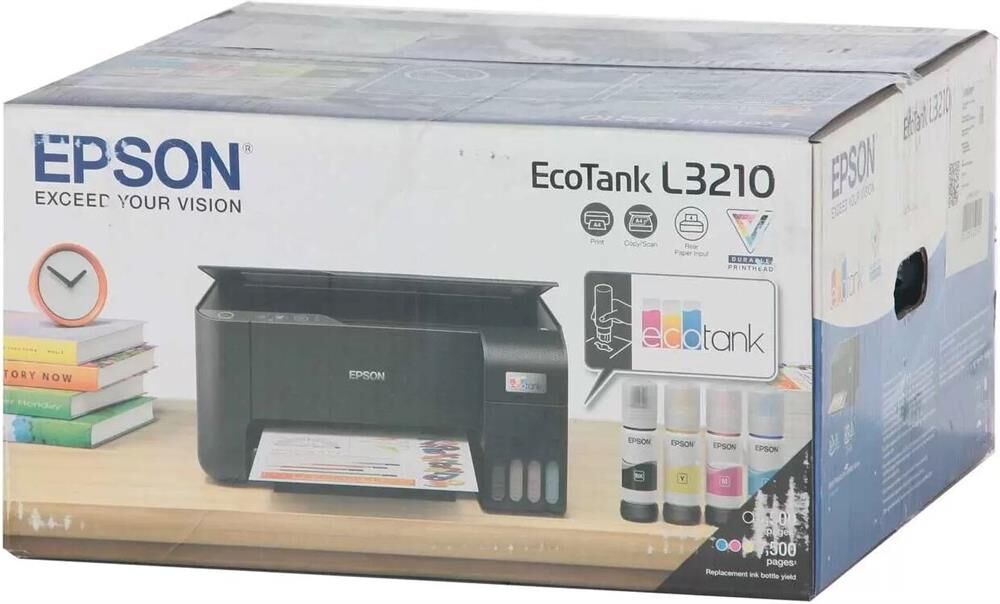МФУ струйный EPSON EcoTank L3210 Black (C11CJ68517/506/403/501) — фото 6