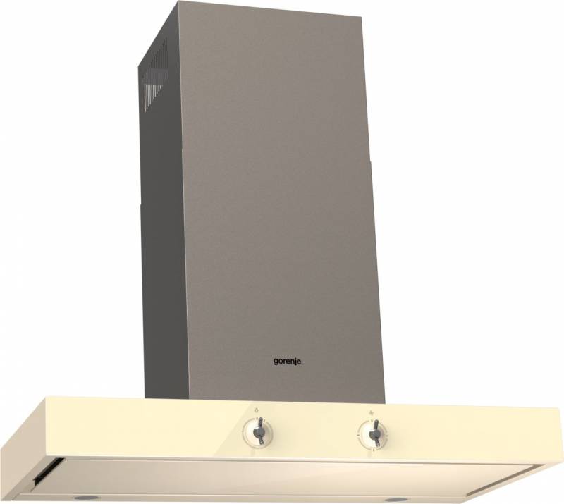 Вытяжка каминная Gorenje Infinity WHT98INI бежевый/платиновый управление: тактовое (1 мотор) — фото 3
