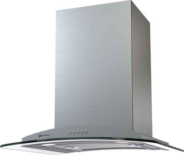 Вытяжка каминная Shindo COLUMBA 60 SS/G 3E серебристый управление: кнопочное (1 мотор)