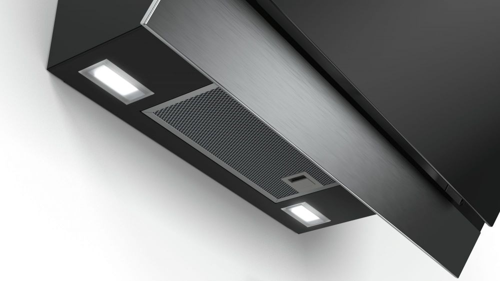 Вытяжка каминная Bosch DWJ67HM60 черный управление: сенсорное (1 мотор) — фото 4