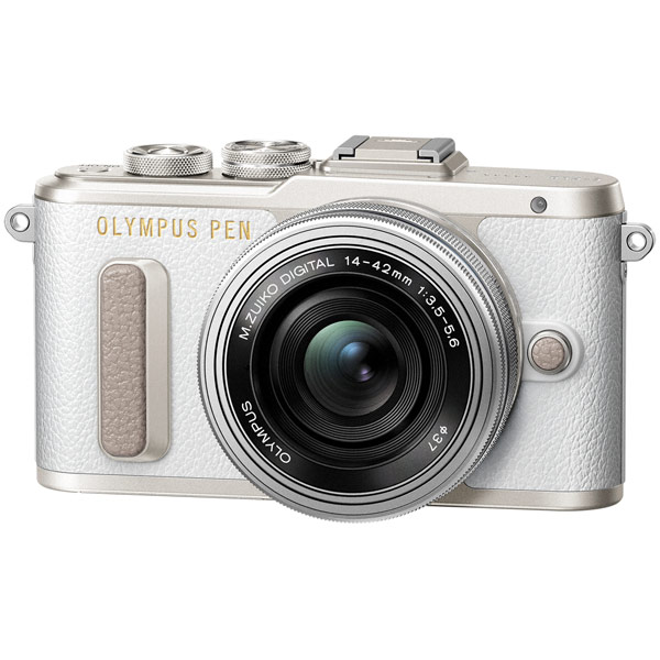 Фотоаппарат системный Olympus E-PL8 white + 14-42 EZ silver
