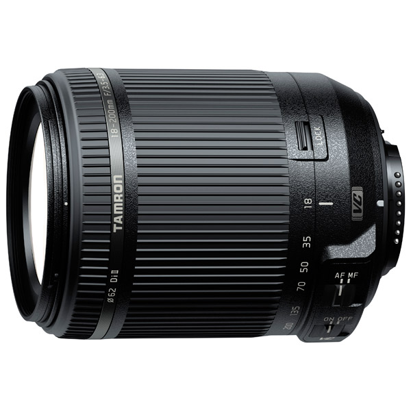Объектив для зеркального фотоаппарата Nikon Tamron 18-200 мм F/3.5-6.3 Di II VC Nikon (B018N)