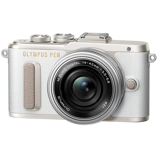 Фотоаппарат системный Olympus E-PL8 white + 14-42mm EZ silver gift set