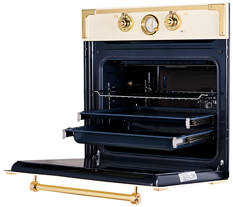 Электрический духовой шкаф Kuppersberg RC 699 C Gold — фото 3