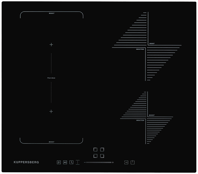 Встраиваемая индукционная панель независимая Kuppersberg ICS 614