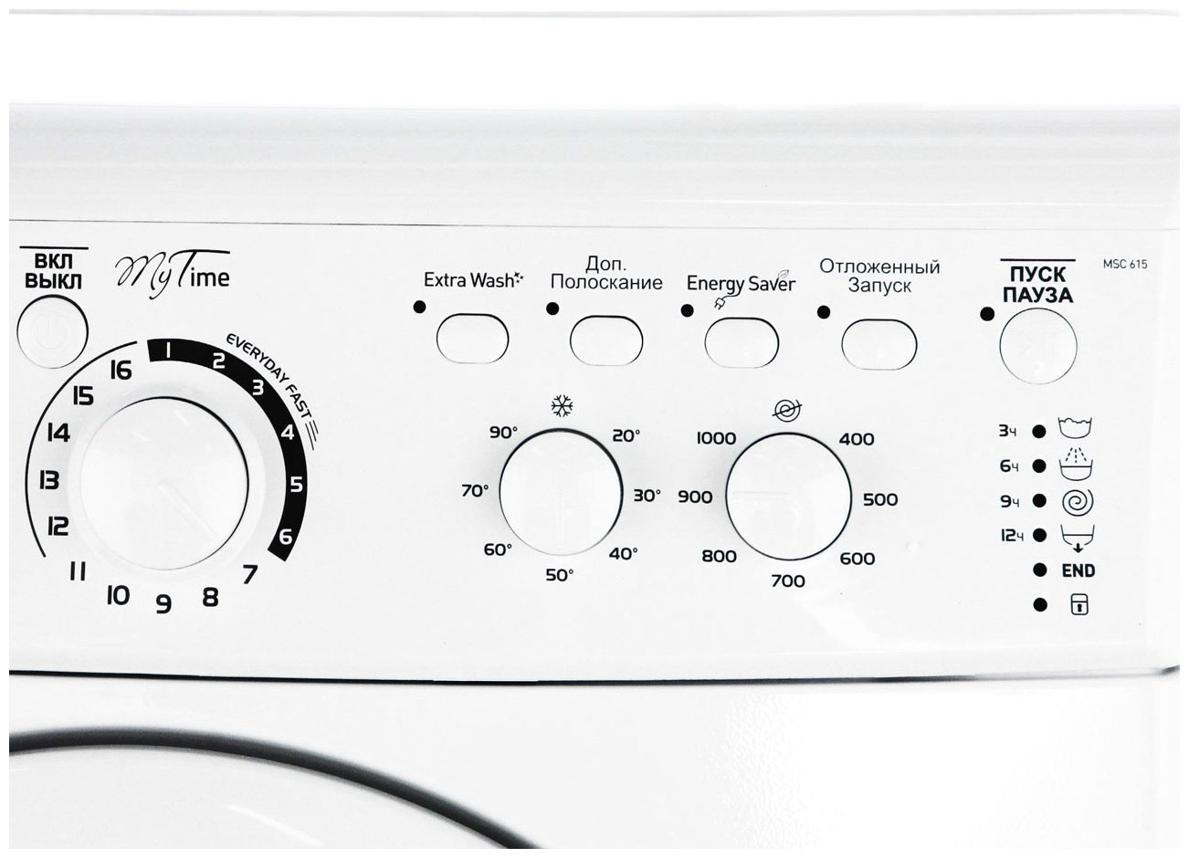 Стиральная машина узкая Indesit MSC 615 — фото 3