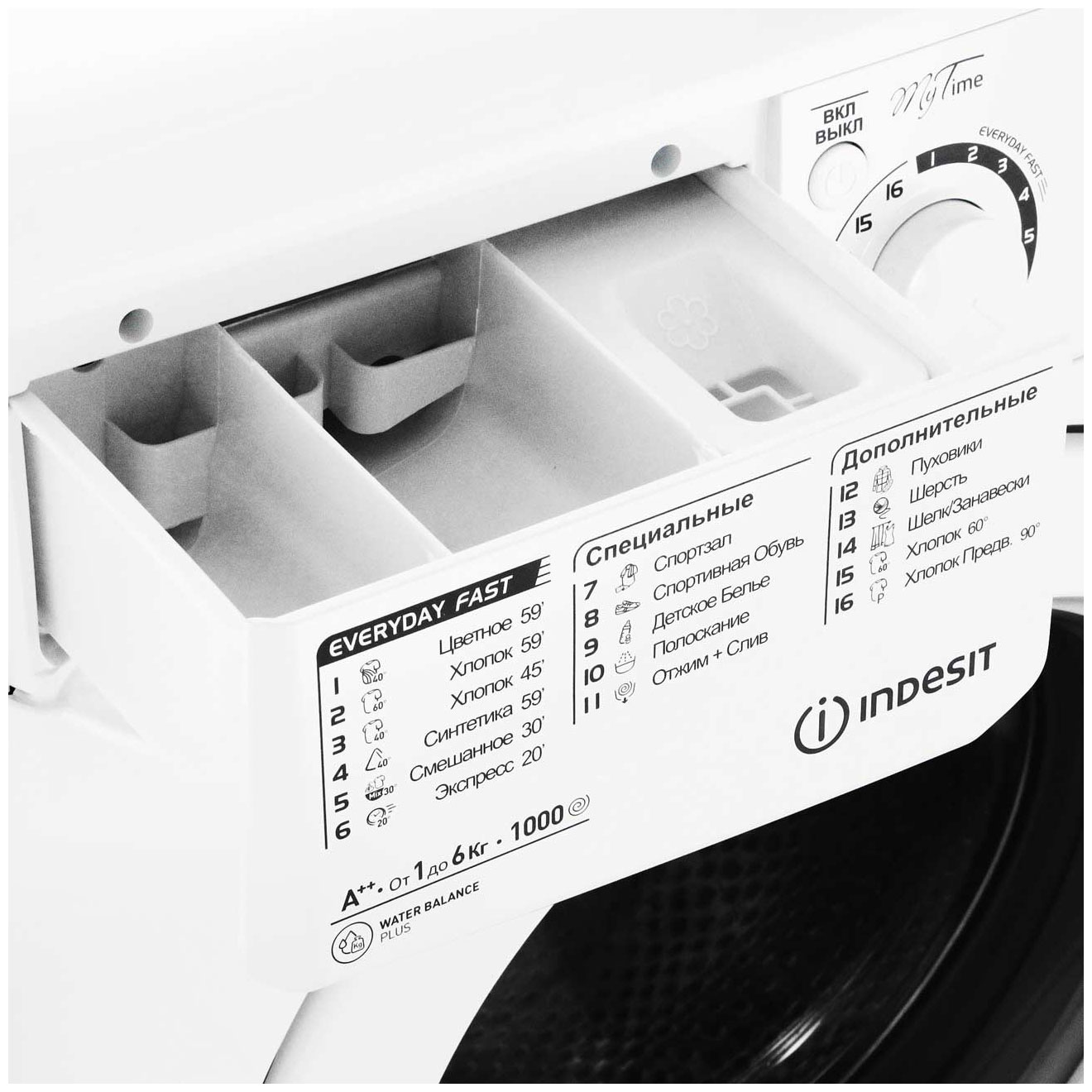 Стиральная машина узкая Indesit MSC 615 — фото 5