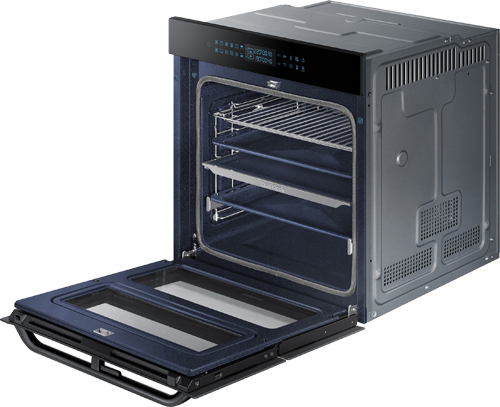 Независимый электрический духовой шкаф Samsung Dual Cook Flex NV75N7646RB\/WT — фото 6