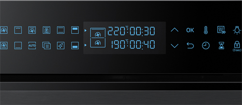 Независимый электрический духовой шкаф Samsung Dual Cook Flex NV75N7646RB\/WT — фото 11
