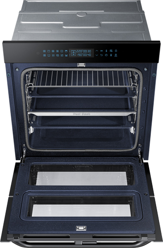 Независимый электрический духовой шкаф Samsung Dual Cook Flex NV75N7646RB\/WT — фото 14