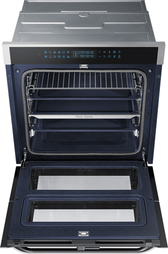 Независимый электрический духовой шкаф Samsung Dual Cook Flex NV75N7646RS\/WT — фото 18