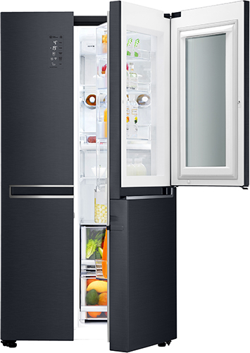 Холодильник LG InstaView Door-in-Door GC-Q247CAMT — фото 3