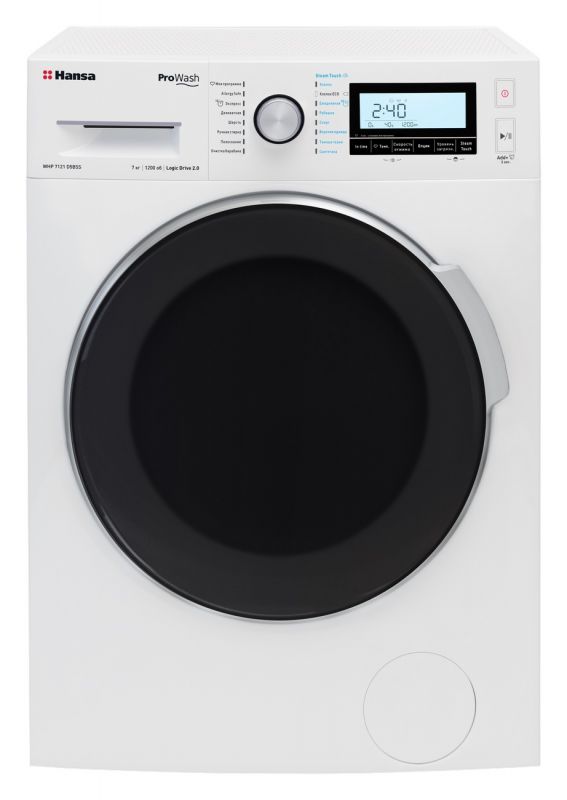 Стиральная машина Hansa ProWash WHP 7121 D5BSS класс: A+++ загр.фронтальная макс.:7кг белый