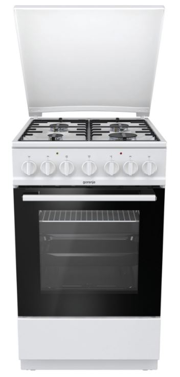 Плита Комбинированная Gorenje K5241WH белый (металлическая крышка) реш.эмаль — фото 2