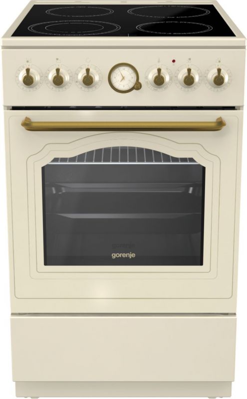 Плита Электрическая Gorenje EC52CLI слоновая кость стеклокерамика — фото 2