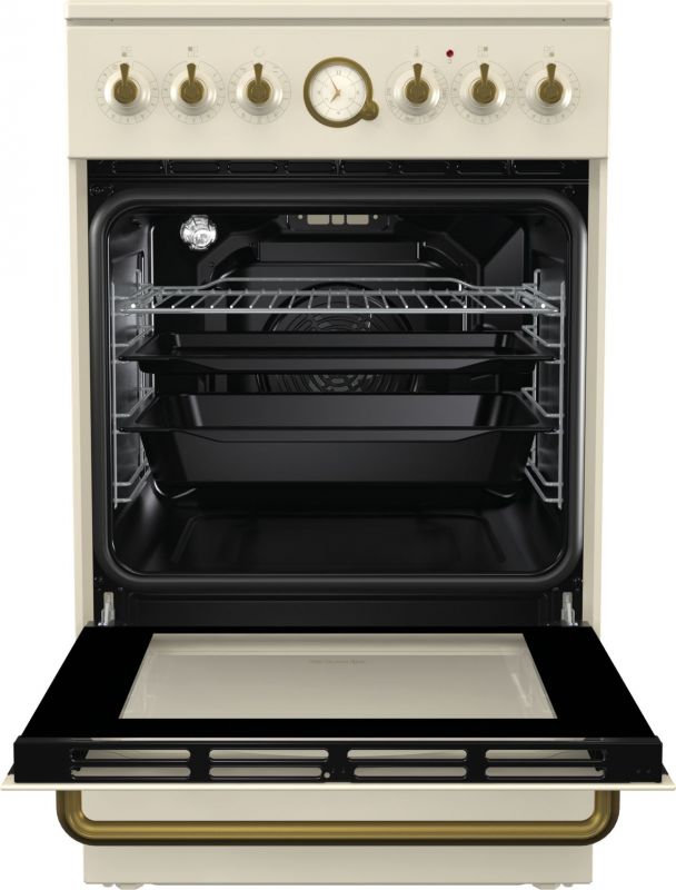 Плита Электрическая Gorenje EC52CLI слоновая кость стеклокерамика — фото 4