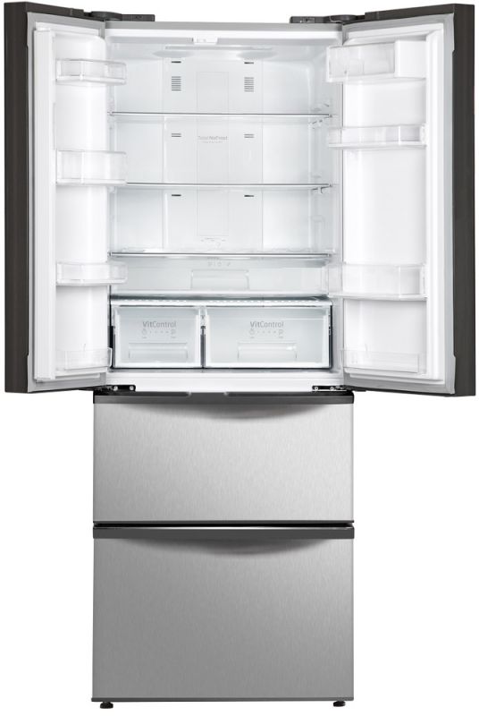 Холодильник Hansa FY3087.3DFCXAA нержавеющая сталь (трехкамерный)