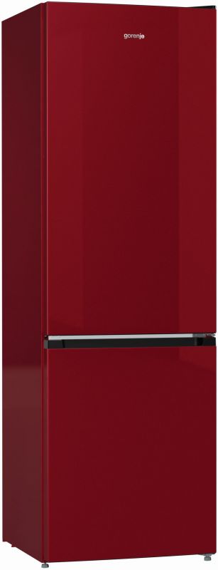 Холодильник Gorenje NRK6192CR4 бордовый (двухкамерный)