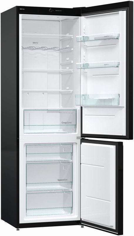 Холодильник Gorenje NRK6192CBK4 черный (двухкамерный) — фото 3