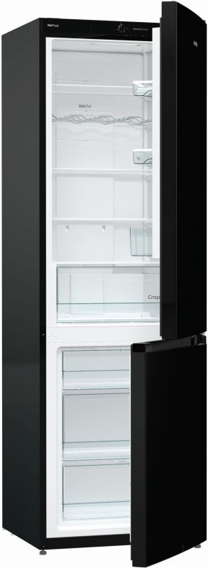 Холодильник Gorenje NRK6192CBK4 черный (двухкамерный) — фото 2