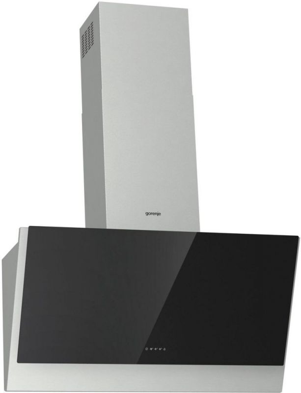 Вытяжка каминная Gorenje WHI943E6XGB нержавеющая сталь/черный управление: сенсорное (1 мотор)