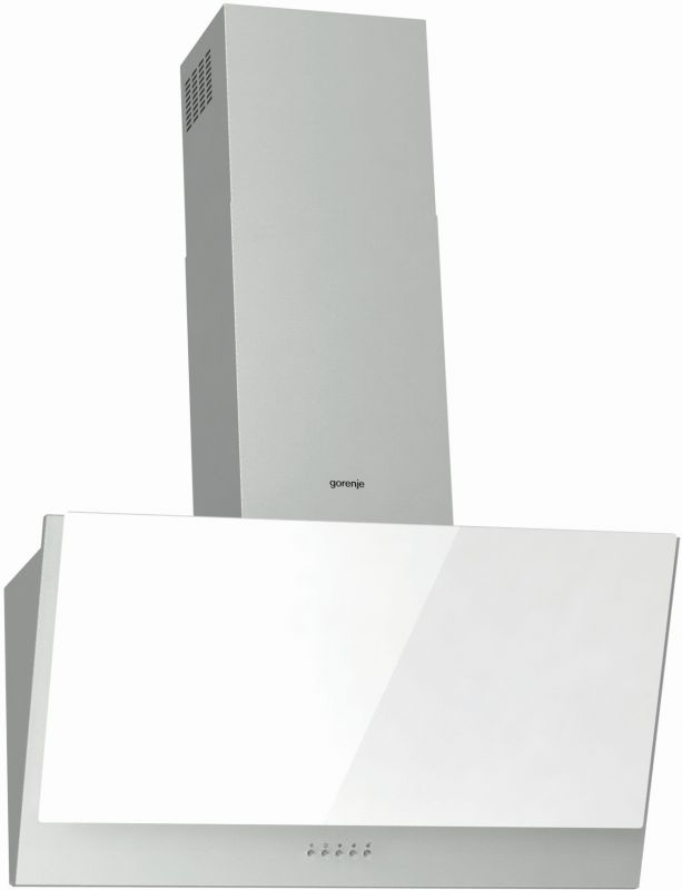 Вытяжка каминная Gorenje WHI923E1XGW нержавеющая сталь/белый управление: кнопочное (1 мотор) — фото 2