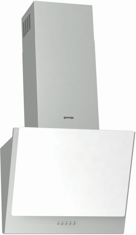 Вытяжка каминная Gorenje WHI623E1XGW нержавеющая сталь/белый управление: кнопочное (1 мотор) — фото 2