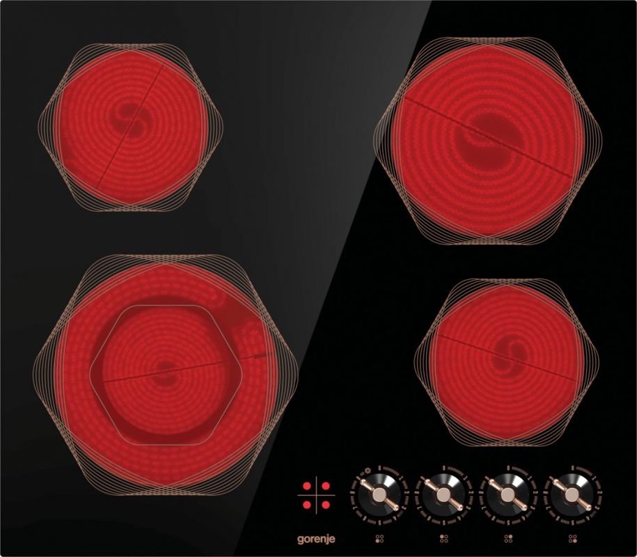 Варочная поверхность Gorenje EC642INB черный