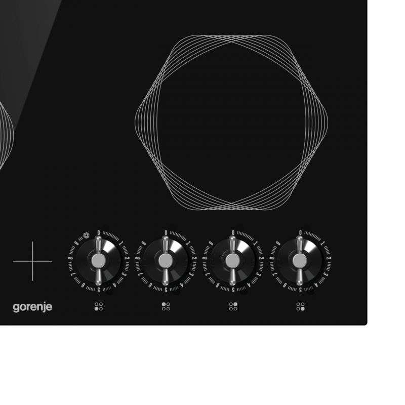 Варочная поверхность Gorenje EC642INI черный — фото 2
