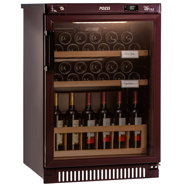Винный шкаф Pozis ШВ-39 Cherry