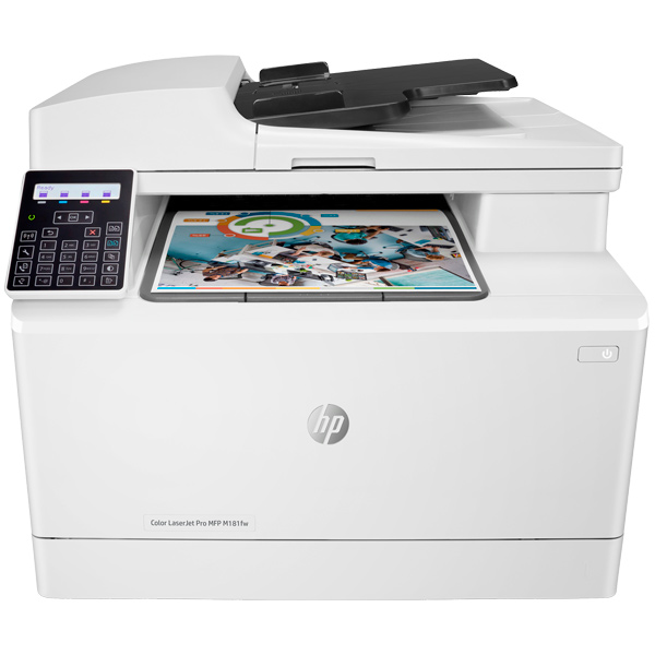 Лазерное МФУ (цветное) HP Color LaserJet Pro M181fw