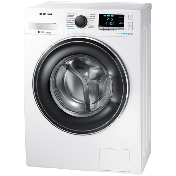 Стиральная машина узкая Samsung WW80K62E07W