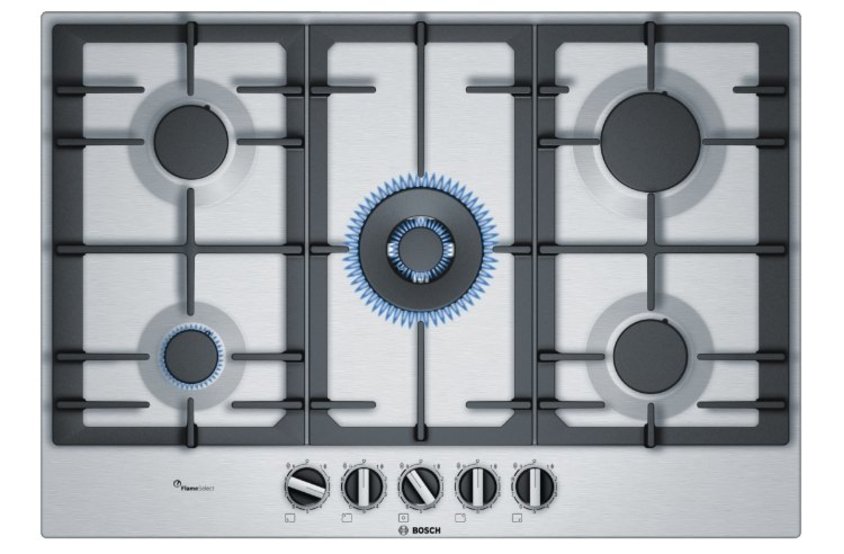 Газовая варочная поверхность Bosch PCQ7A5B90