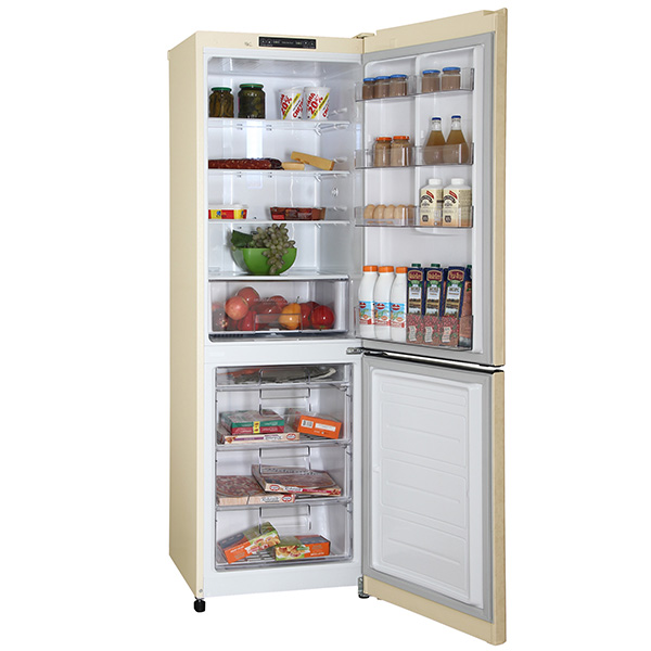 Холодильник с нижней морозильной камерой LG GA-B409SECL — фото 2