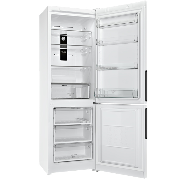 Холодильник с нижней морозильной камерой Hotpoint-Ariston HF 7180 W O — фото 2