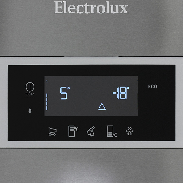 Холодильник с нижней морозильной камерой Electrolux EN93888OX — фото 3
