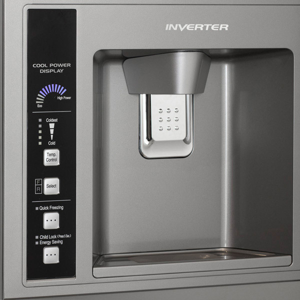Холодильник многодверный Hitachi R-W 662 PU3 INX — фото 3