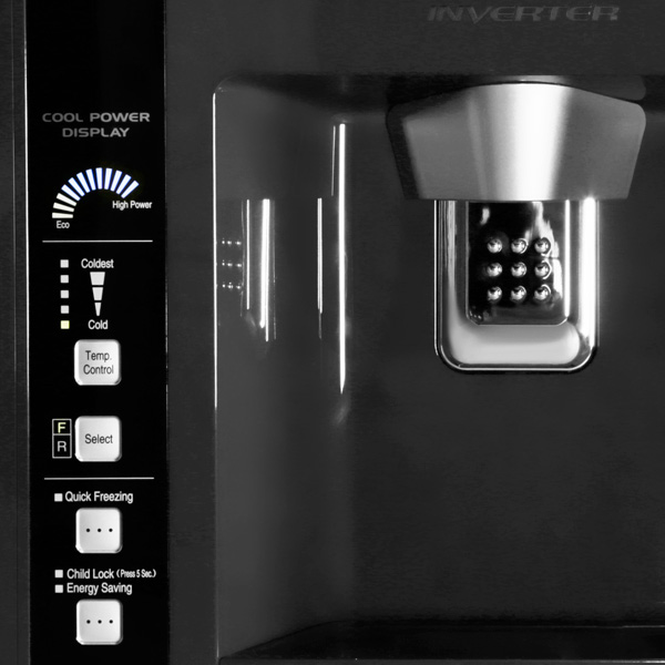 Холодильник многодверный Hitachi R-W 662 PU3 GGR — фото 3